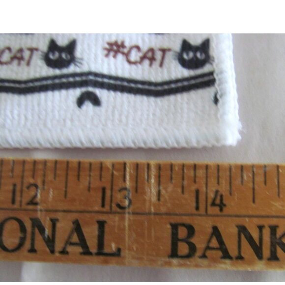 Set of 3 New Cotton Kitchen Dish Towels Cat lovers Themes and Quotes - Picture 7 of 8